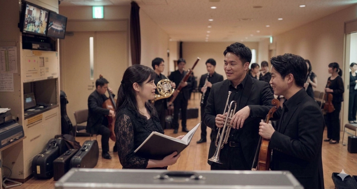 信頼できる演奏家との豊富な人脈
